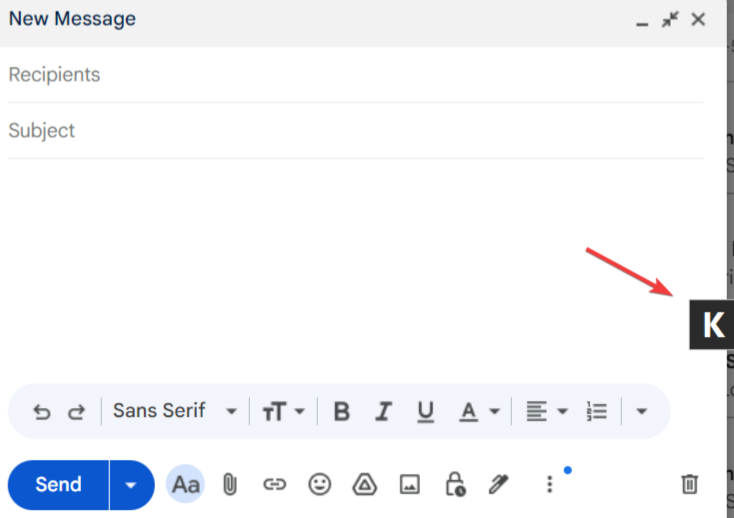 Draft from scratch step 1